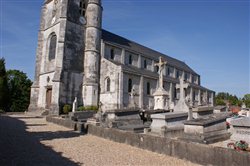 L\'église Sainte-Austreberthe et son cimetière - Veauville-les-Baons